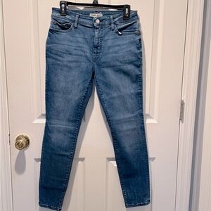 Warp + Weft Blue Skinny Jeans